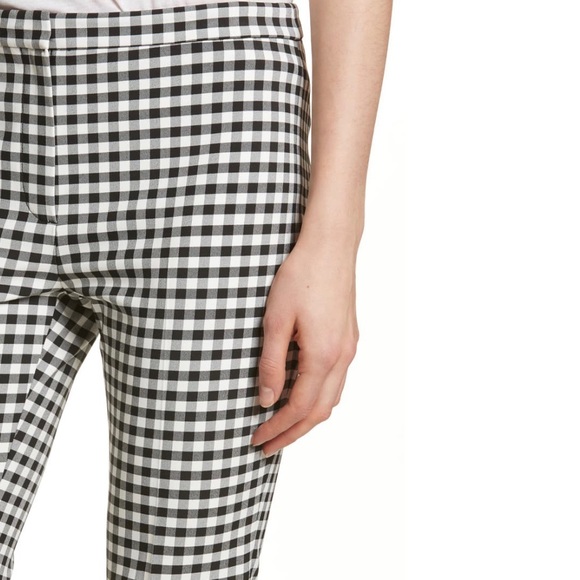 Theory Classic Skinny Pant Viscose Gingham, NWT - Picture 4 of 10